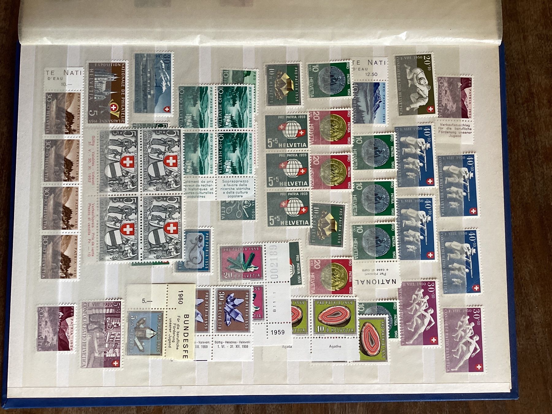 Tutti i francobolli: Briefmarken pro patria album – Usato da Reinach BL venduto da andreas_mueller 8