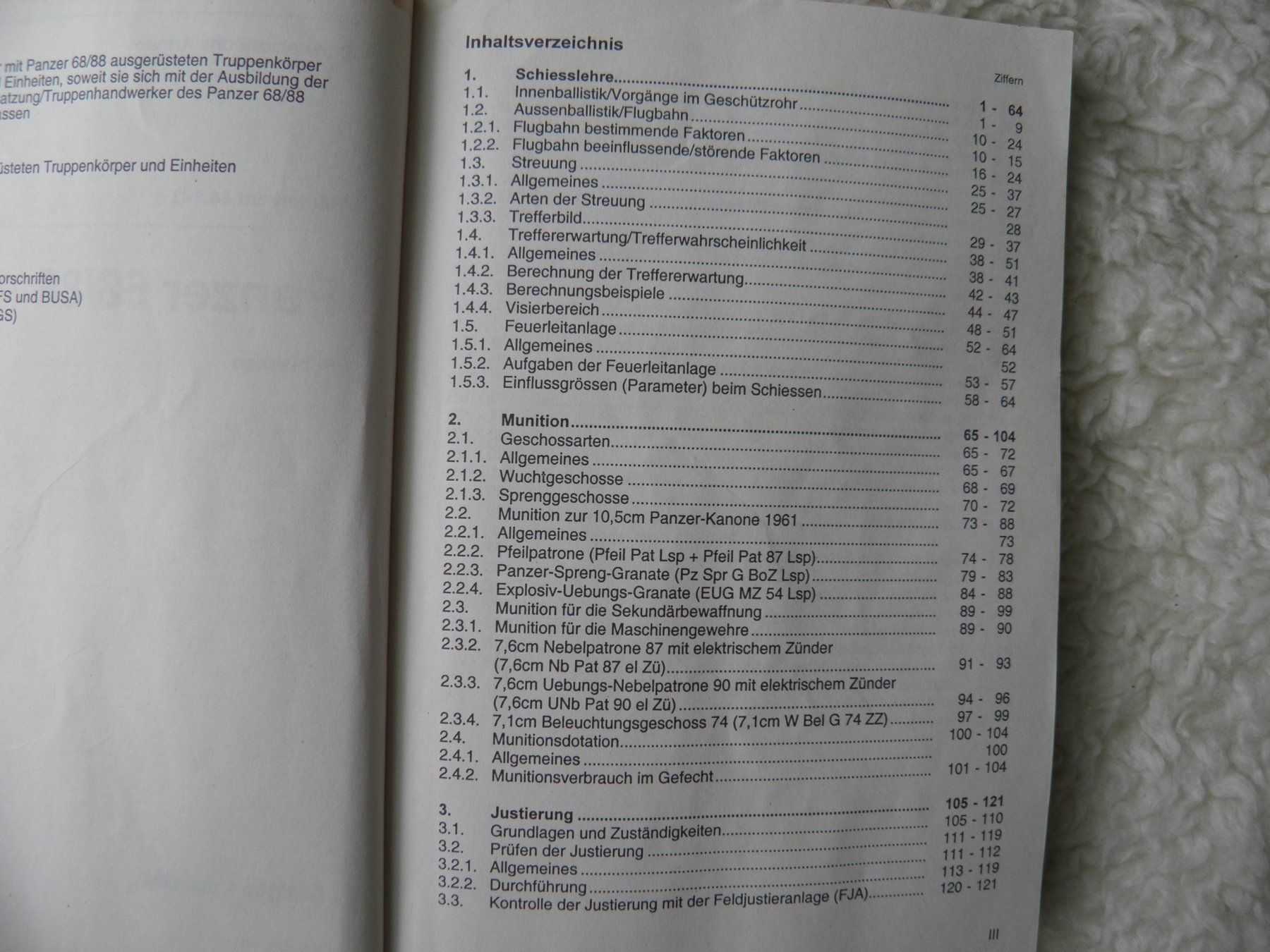 Libri: Schweizer Armee Reglement Panzer 68/88 Schiessen – Usato da Triesen FL venduto da Trigon 5