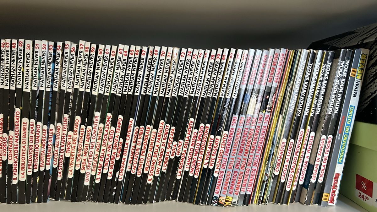 Fumetti: Nathan Never Collection - Issues 1 to 100 – Nuovo (secondo la descrizione) da Lugano venduto da bad_2t9b 2