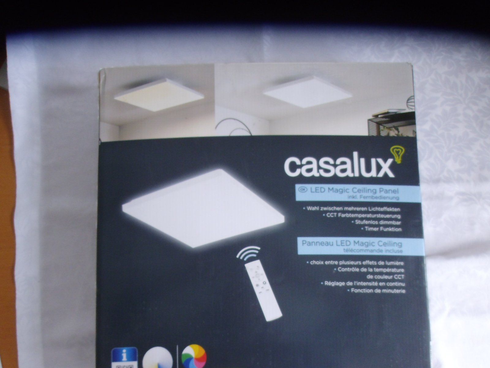 Lampadari & plafoniere: Deckenlampe LED NEU Magic Ceiling Panel vom Casalux – Nuovo e nell'imballaggio originale da Walenstadt venduto da Pluisa