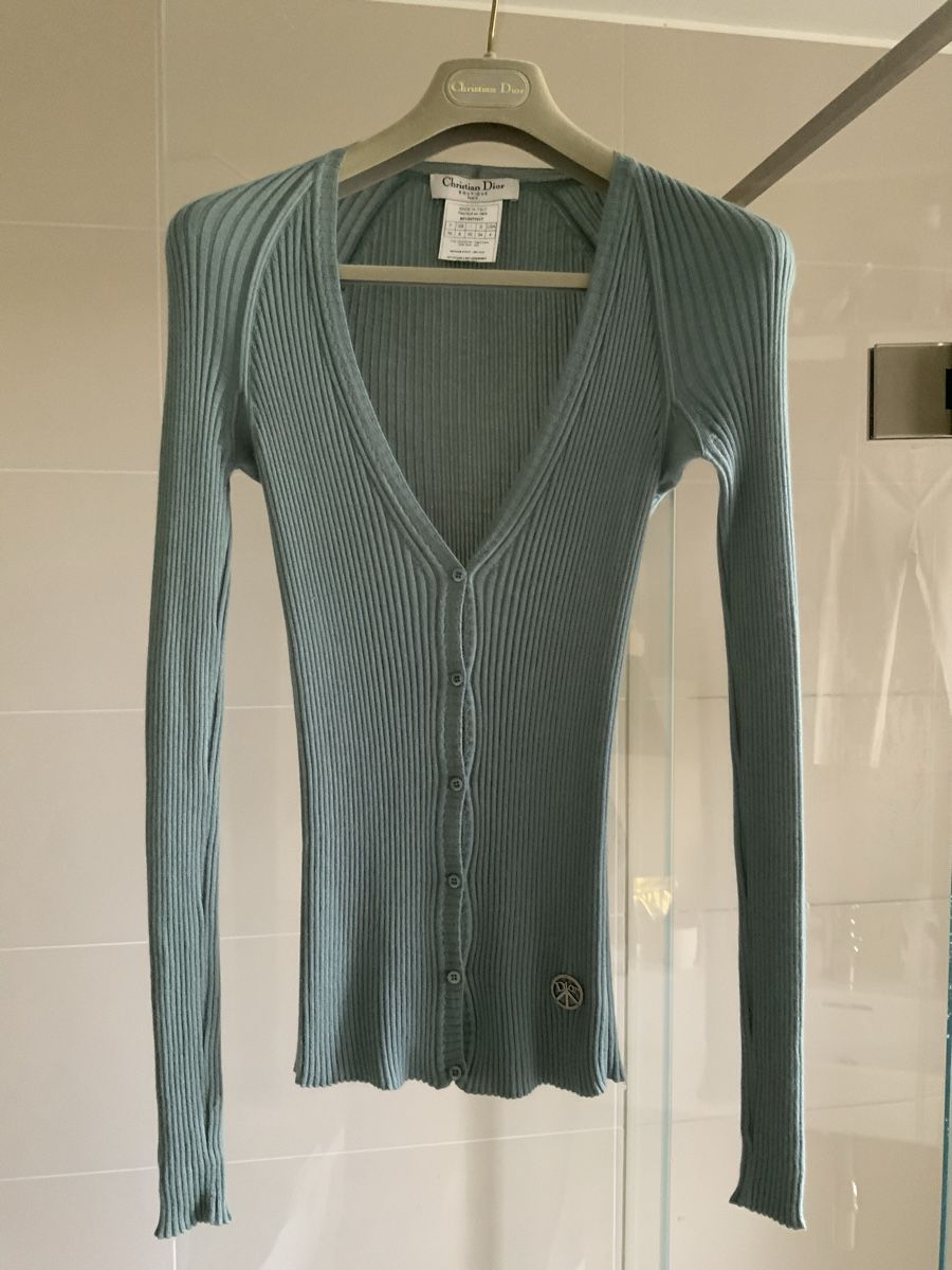 Dior Gilet & Giacche senza maniche: Dior Cardigan cachemire & soie – Usato da Vandoeuvres venduto da Boussy74