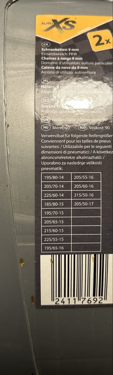 Schneeketten: Schneeketten – Neu und originalverpackt aus Winterthur von Hroni 2