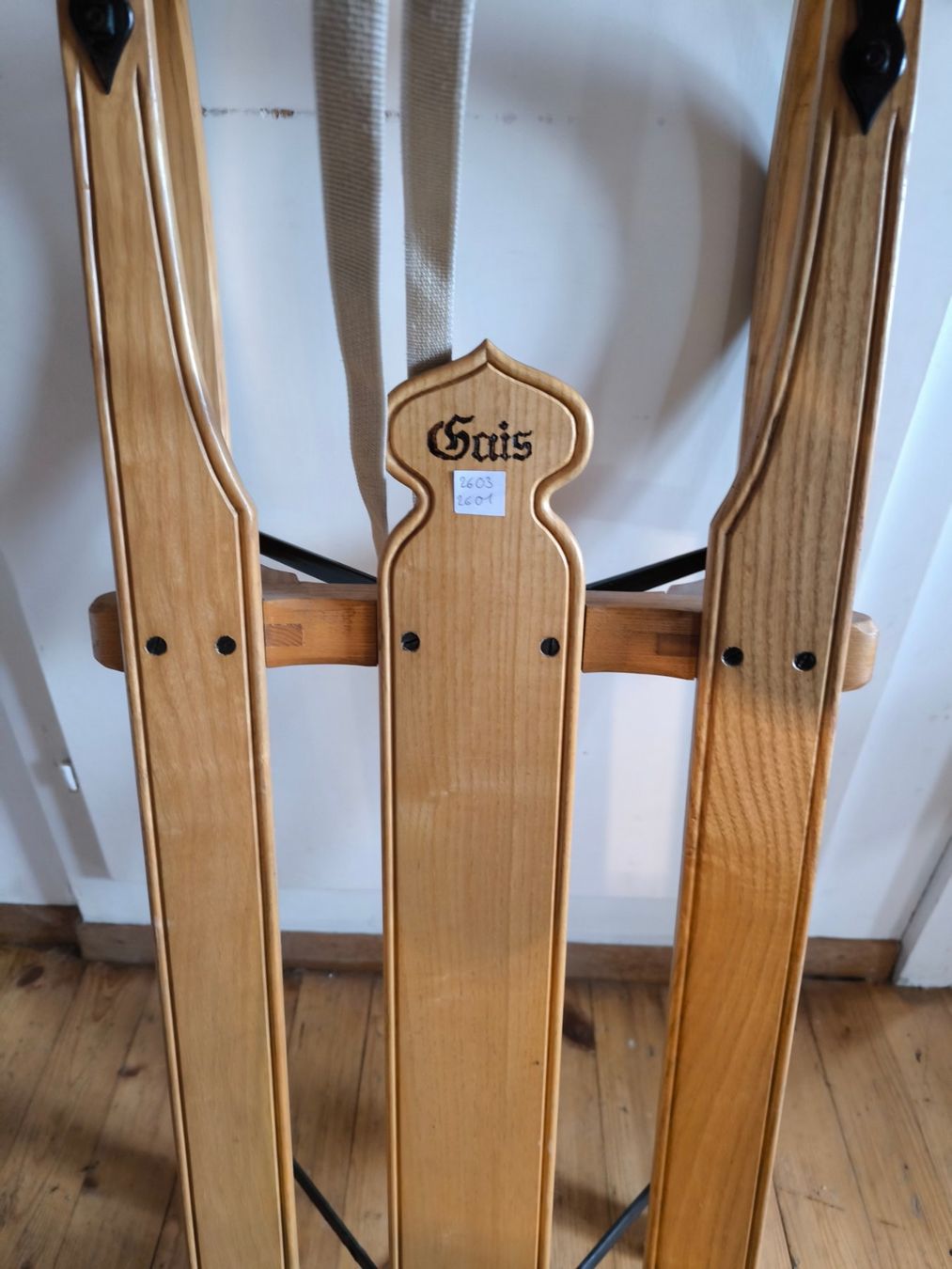 Slitta: Holzschlitten Gais mit Widmung – Usato da Rorschacherberg venduto da snOOpydOg11 1