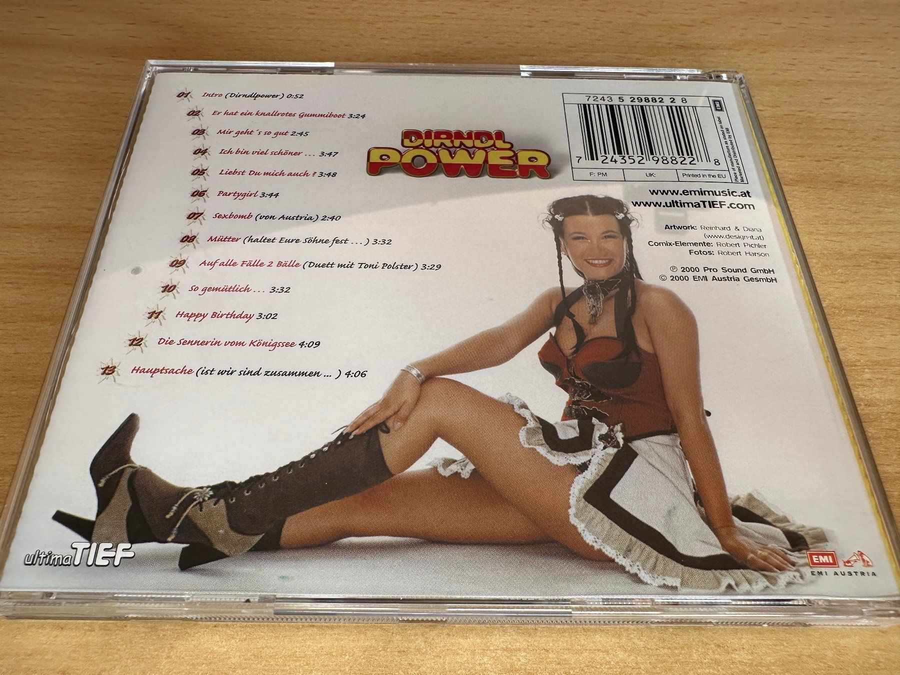 CDs: Antonia Feat. Sandra – Dirndl Power – Gebraucht aus Rikon im Tösstal von Alpenmutz 1