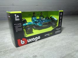 Bburago 1:43 F1 Aston Martin AMR25 Fernando Alonso 2025
