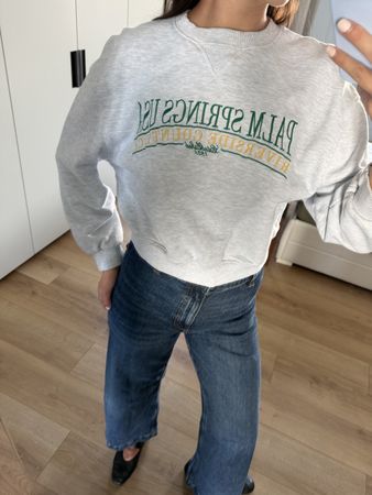 Pullover hellgrau Zara Grösse S