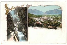AK Bad Ragaz Taminaschlucht