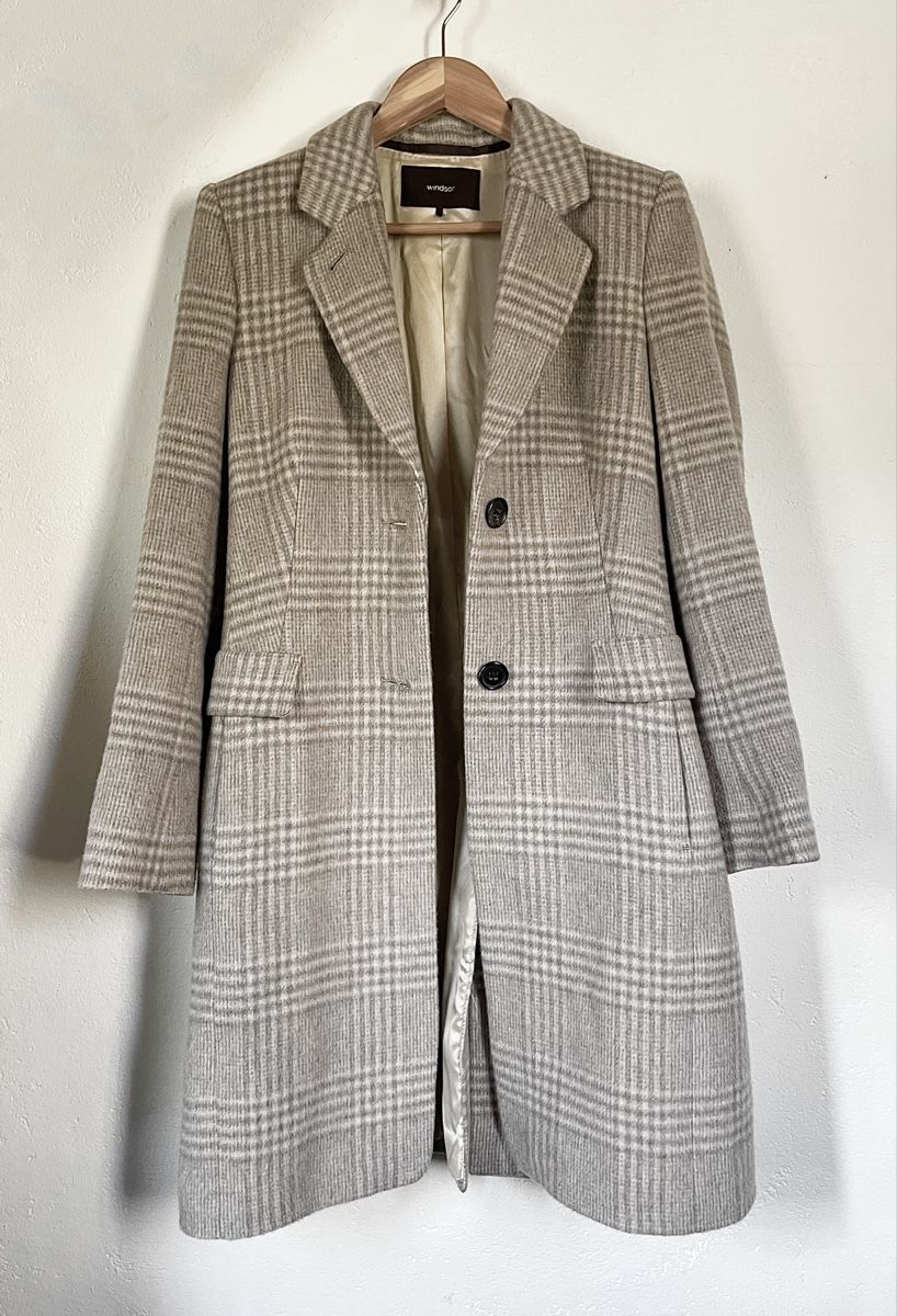 Windsor Cappotti: Windsor Mantel Wollmantel Gr. 36 – Usato da Chur venduto da Misssami 1