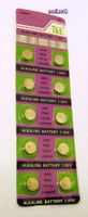 10 Stück Alkaline AG9, LR936, 394, LR45 Knopfbatterien