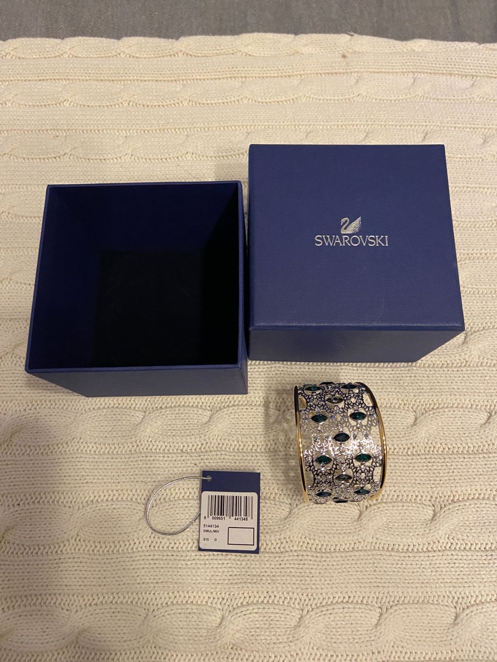 Swarovski Bracciali & Braccialetti: Swarovski, bracelet rigide, taille S – Nuovo e nell'imballaggio originale da Plan les Ouates venduto da didi911