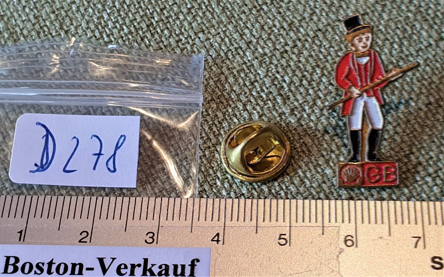 Spille & Fermagli: D278 - Pin SHELL GB England – Usato da Reinach BL venduto da Boston-Verkauf 2