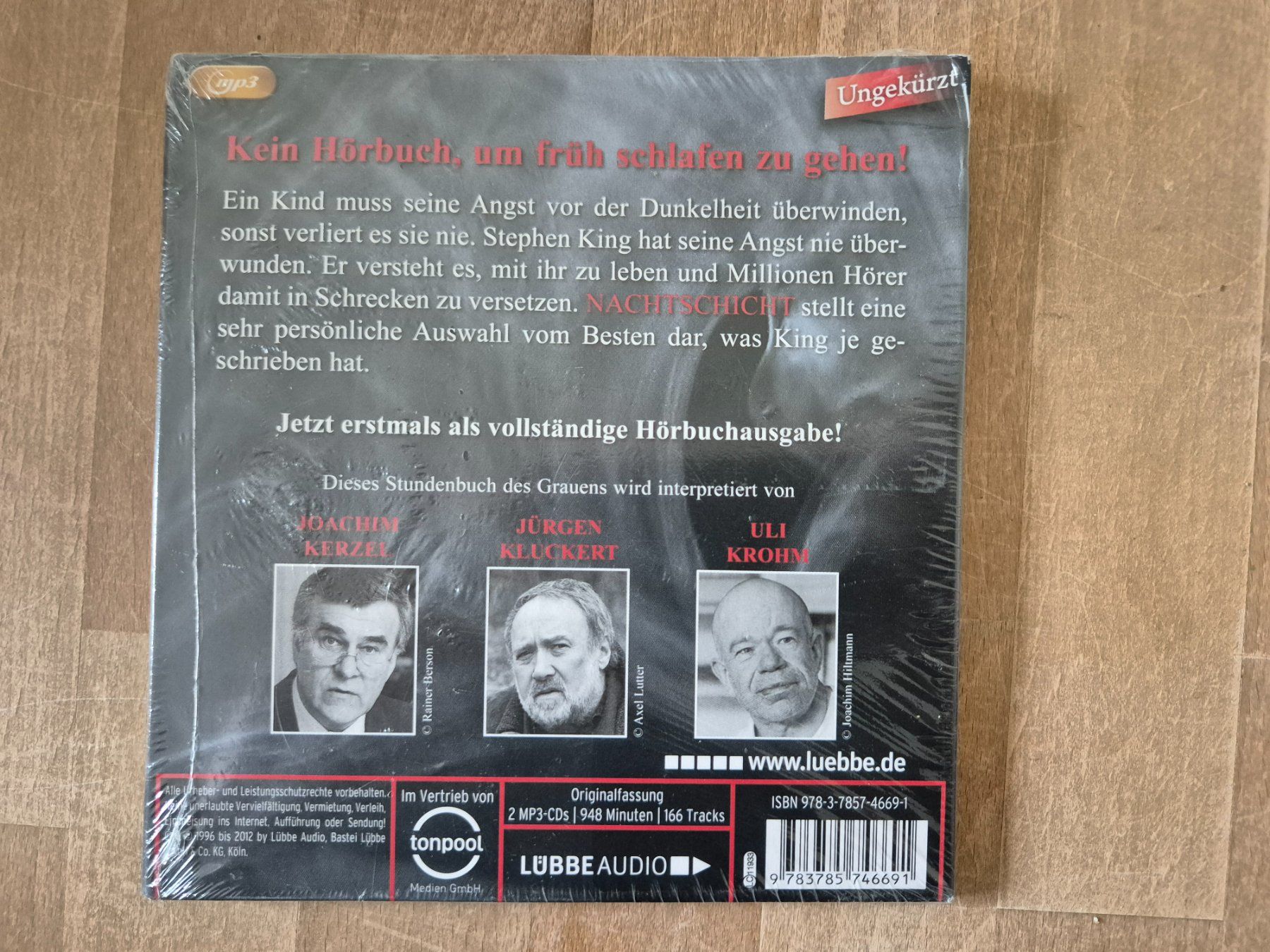 Audiolibri: Hörbuch: Stephen King - Nachtschicht – Nuovo e nell'imballaggio originale da Liebefeld venduto da 2tehand 1