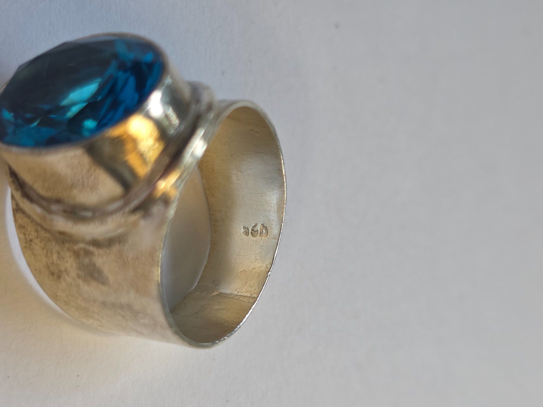 Ringe: Silber Fingerring blau – Neu (gemäss Beschreibung) aus Zürich von ben_mn5h 9