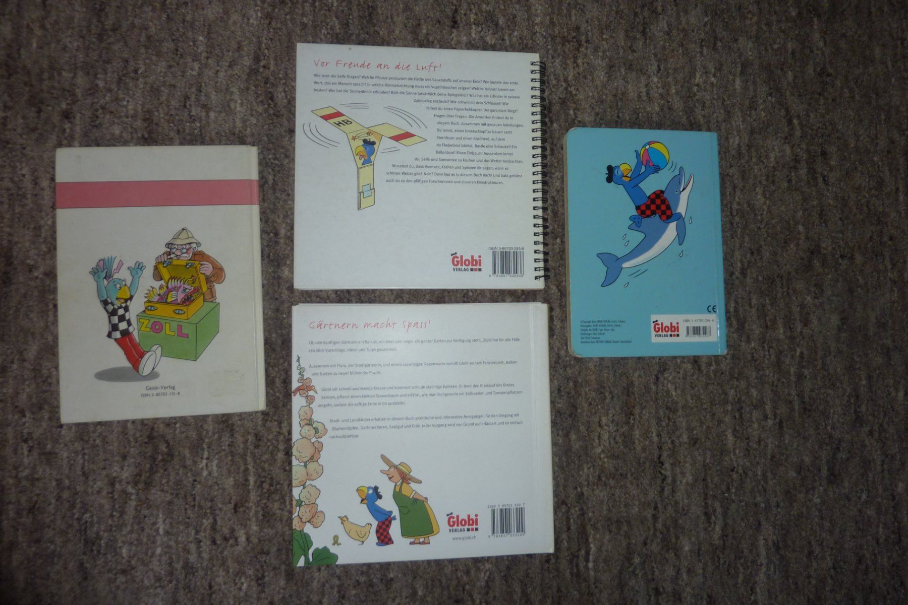 Comics: Globi, Bücher, Lot 4 Ex. – Gebraucht aus Lausen von akira003 1