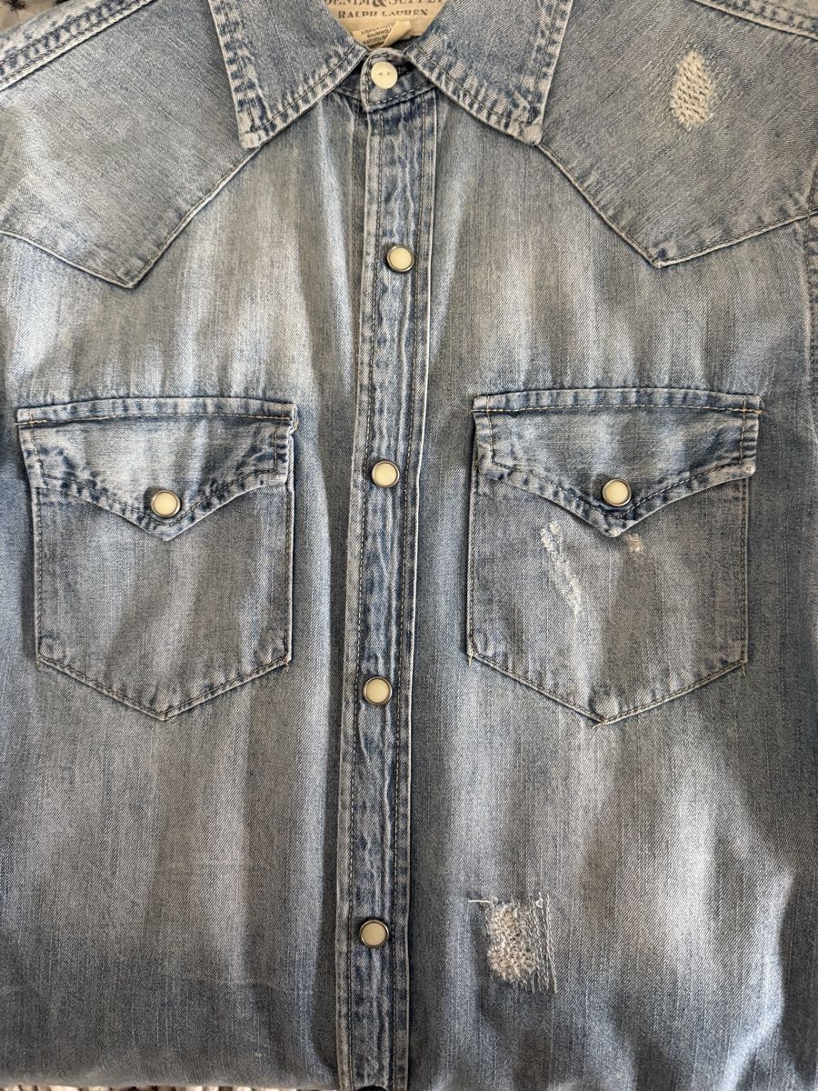 Ralph Lauren Camicie: Camicia denim Ralph Lauren – Nuovo (secondo la descrizione) da Zürich venduto da goo_g8wb 2