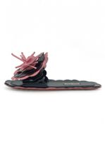 Miu Miu Floral Patent Flat Mule EU 35 Mehrfarbig