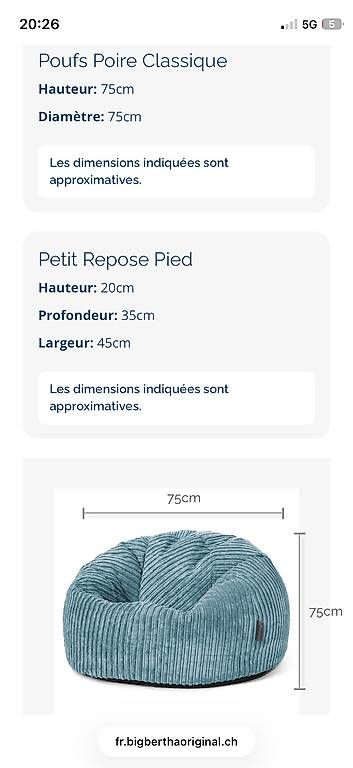 Lounge Pug Fauteuils: Pouf rétro – D'occasion à Montreux par mic_8zfb 2