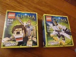 2x LEGO CHIMA - 70123 + 70124 - 100% NEW