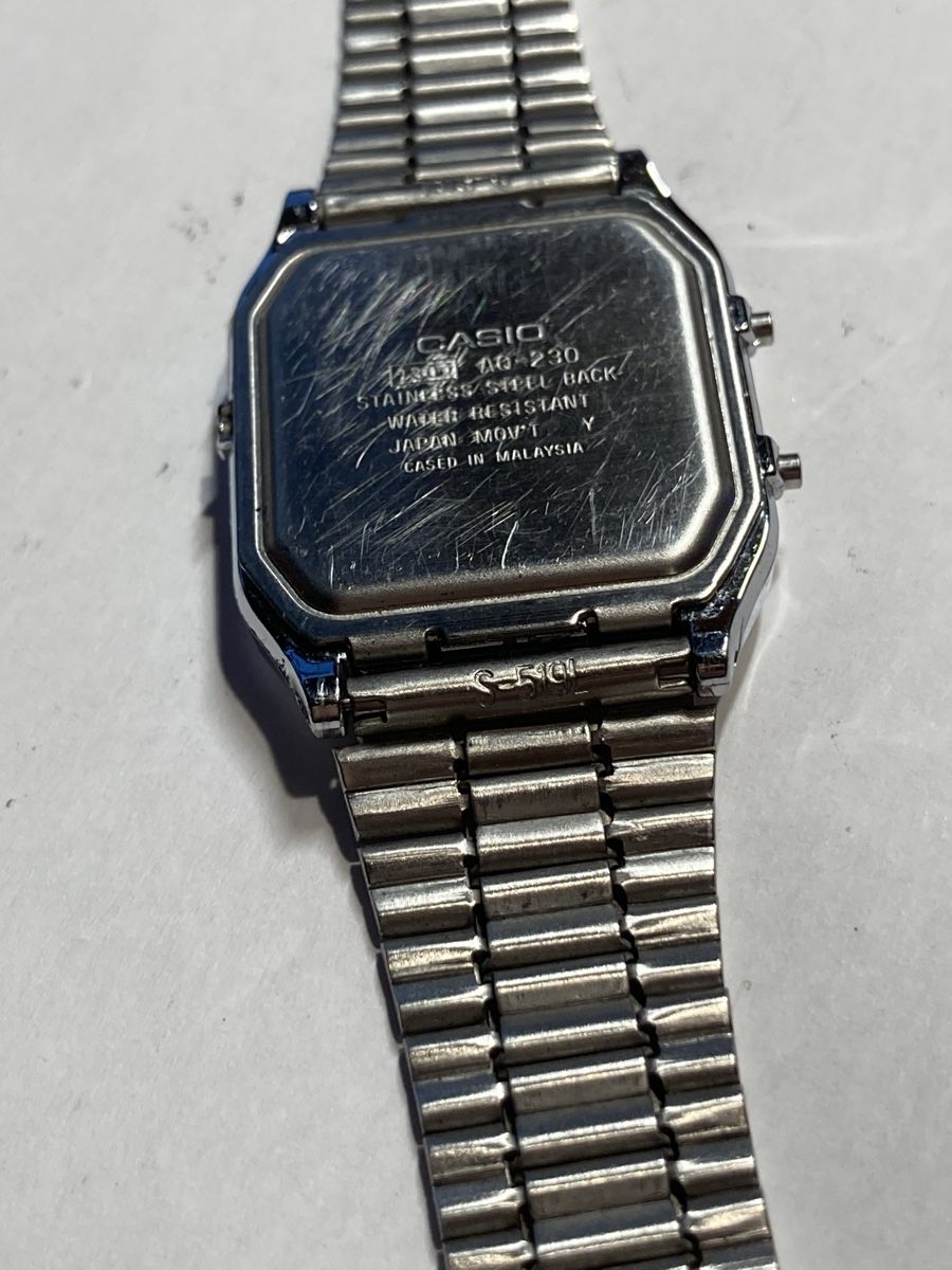 Casio Uhren: Casio anadigital 30x39 mm – Gebraucht aus Glattbrugg von vintagemania 2