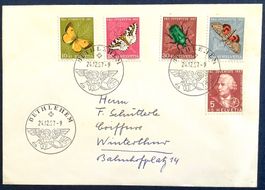 1957 Pro Juventute Satzbrief Gest. Bethlehem 24.12.57
