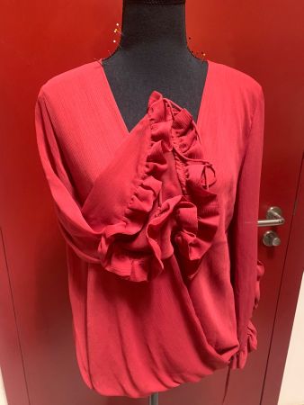 Blouse Zara Rouge