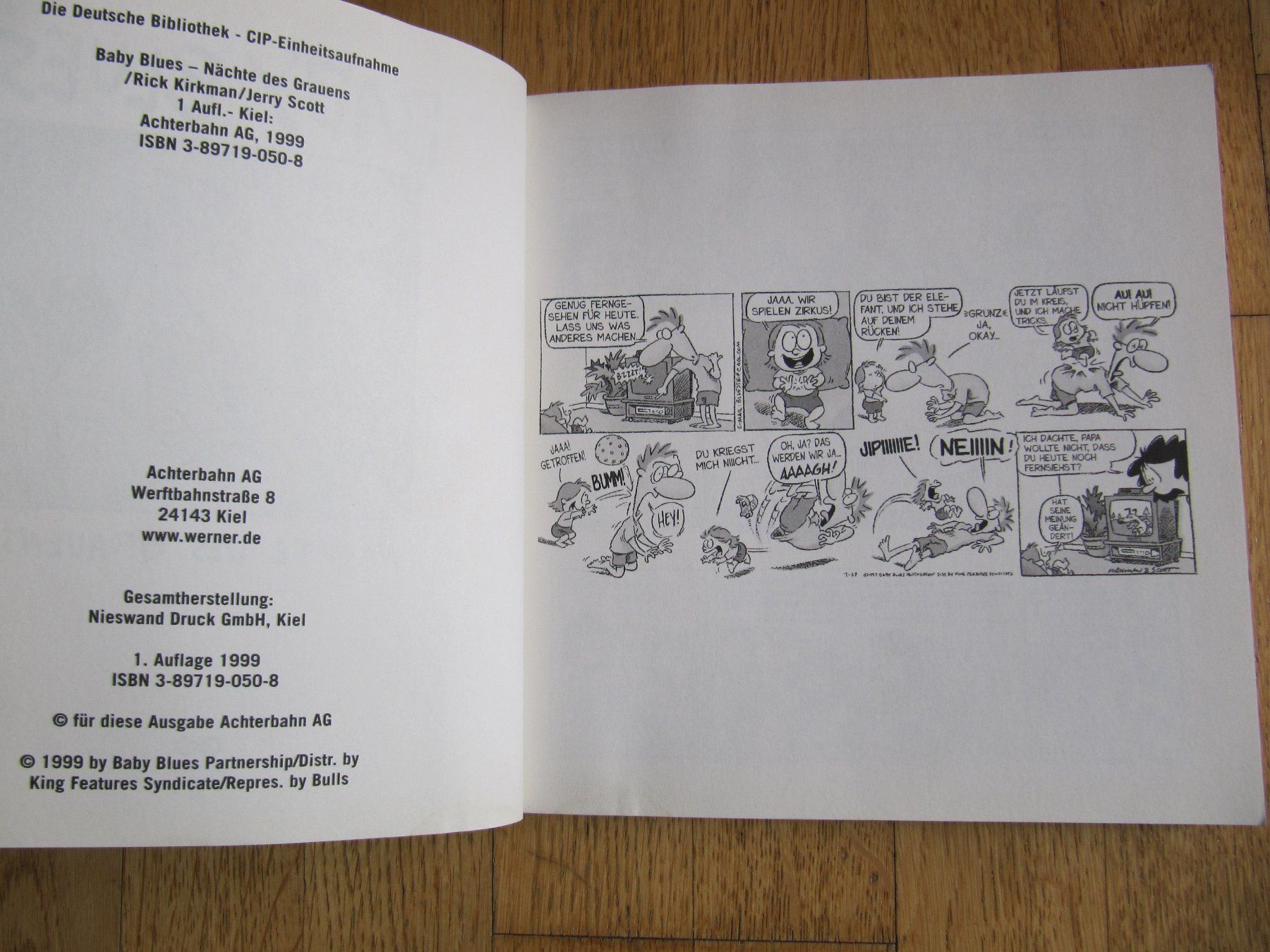 Fumetti: Comics: Baby Blues - Nächte des Grauens / Kirkman & Scott – Usato da Würenlos venduto da Carabella0 1