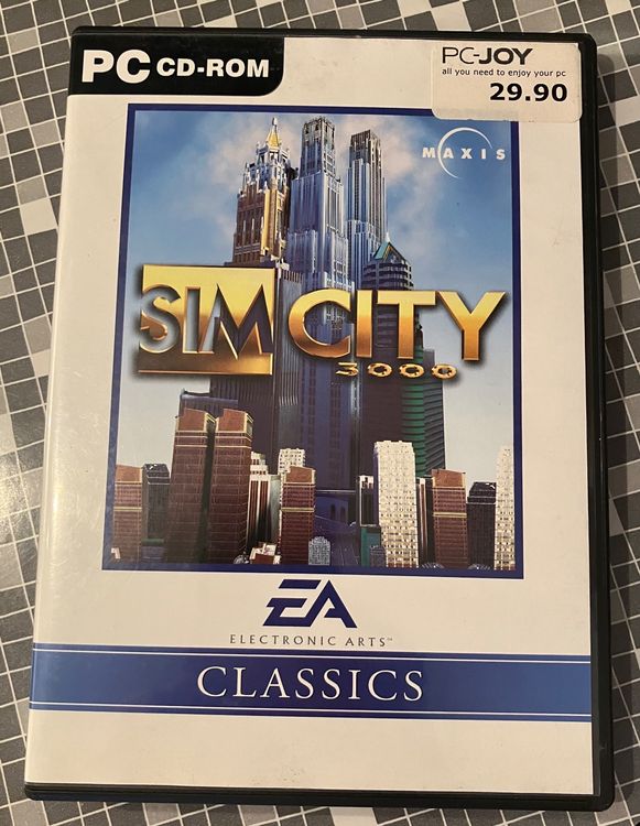 Sim City 3000 - PC (1998, deutsch) (Gebraucht) in Winkel für CHF 8 ...