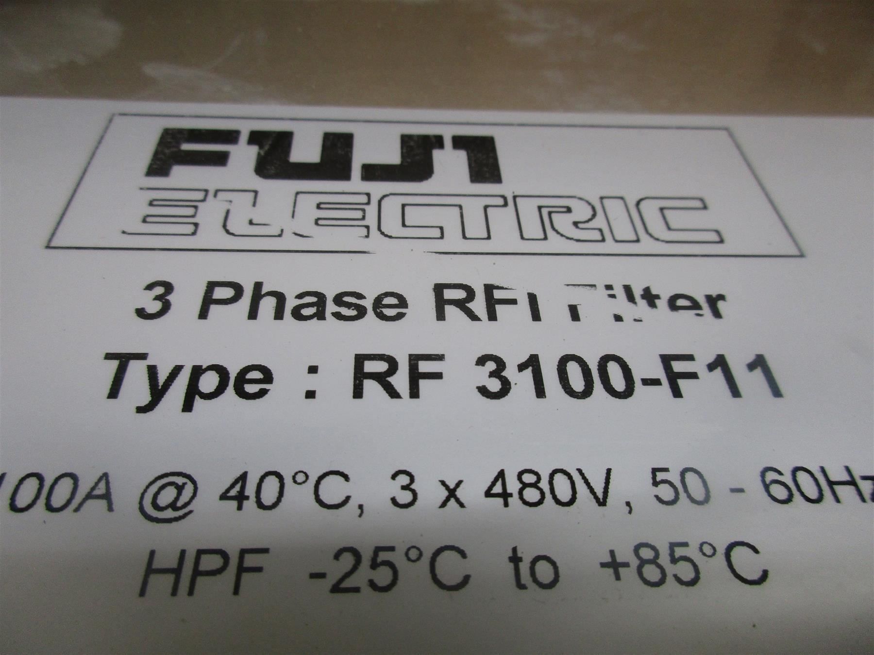 Sonstiges Elektromaterial: Netzfilter 100A Fuji Electric RF 3100-F1 – Gebraucht aus Trubschachen von ACStromer 2