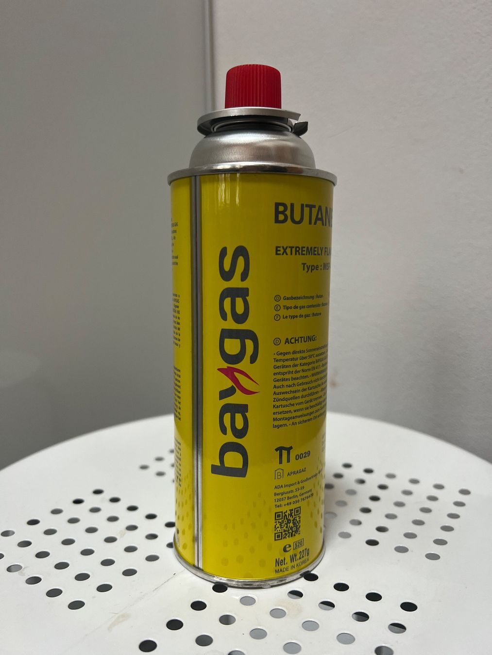 Apparecchiature e tecnologia a gas: Butane Gaskartusche (6 Stück) – Nuovo e nell'imballaggio originale da Grindelwald venduto da wand_24 3