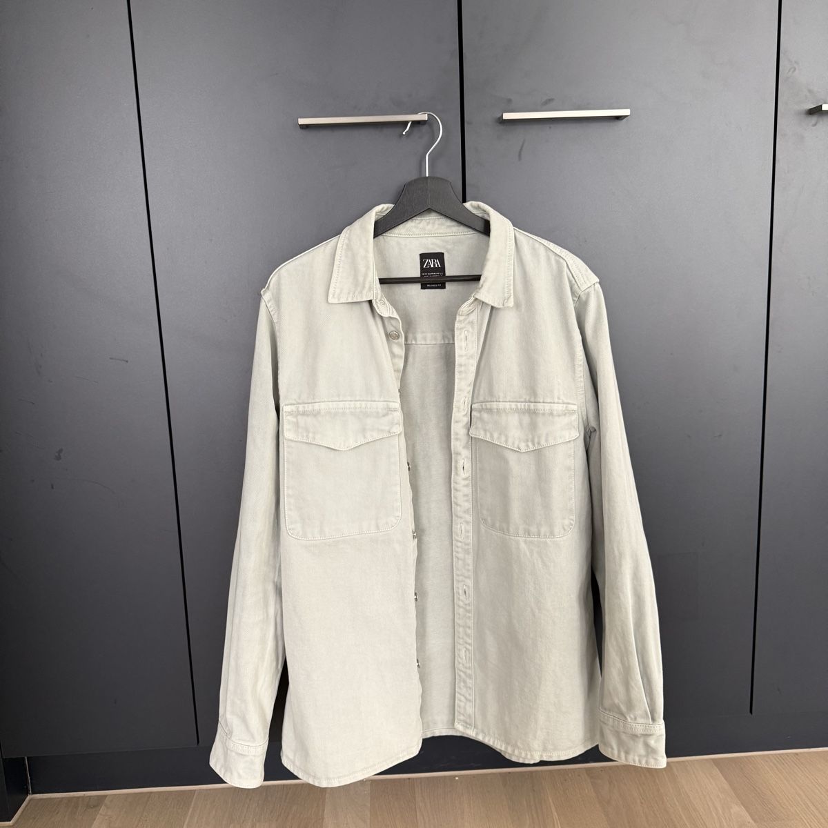 Zara Giacche: Light mint denim Zara jacket - men, M – Nuovo (secondo la descrizione) da Zürich venduto da kru_8dtk 3
