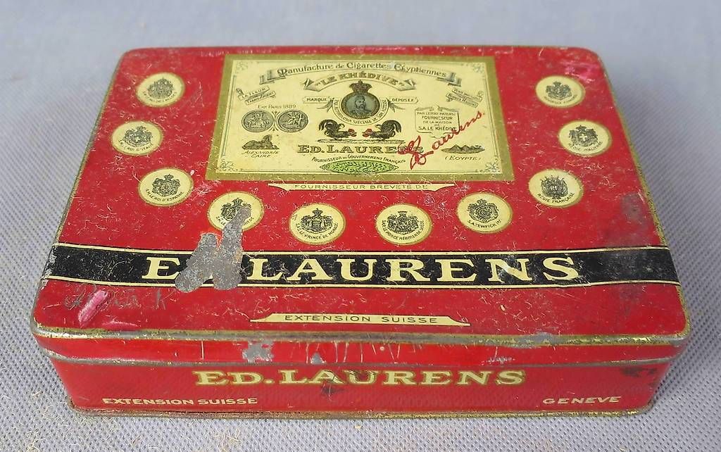 Alle Dekorationen: vintage Blech-Box / Schachtel – Gebraucht aus Zürich von 1.Simon 1