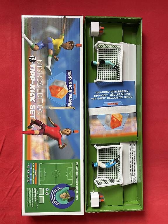Jeux: Tipp-Kick Set Migros Edition – Neuf avec emballage d'origine à Birsfelden par unae