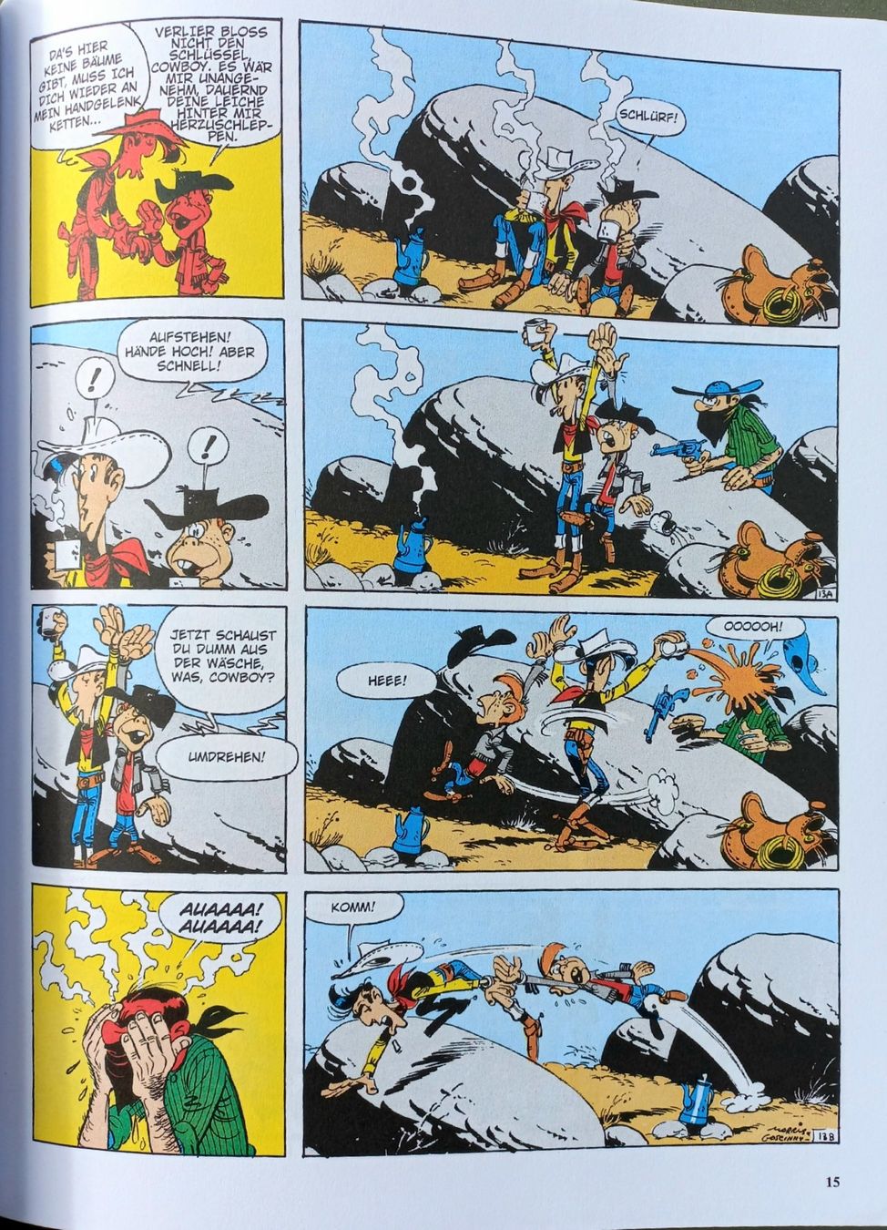 Fumetti: Comic - Lucky Luke 44 - Die Eskorte – Nuovo (secondo la descrizione) da Niederuzwil venduto da lubimaja 3