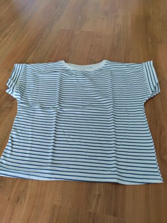 T-shirt blau/weiss gestreift 