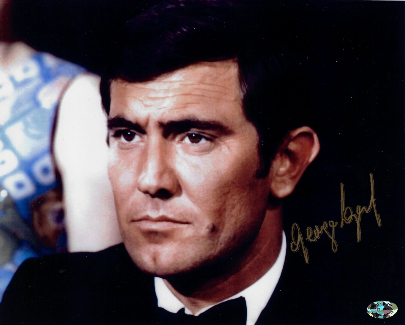 Autografi: Original Autogramm George Lazenby (007) – Usato da Ziefen venduto da Dancer99