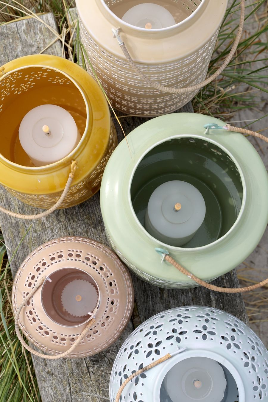 Portacandele: Windlicht mit Muster, Höhe 20 cm – Nuovo e nell'imballaggio originale da Innertkirchen venduto da Glatthard-Interior 3