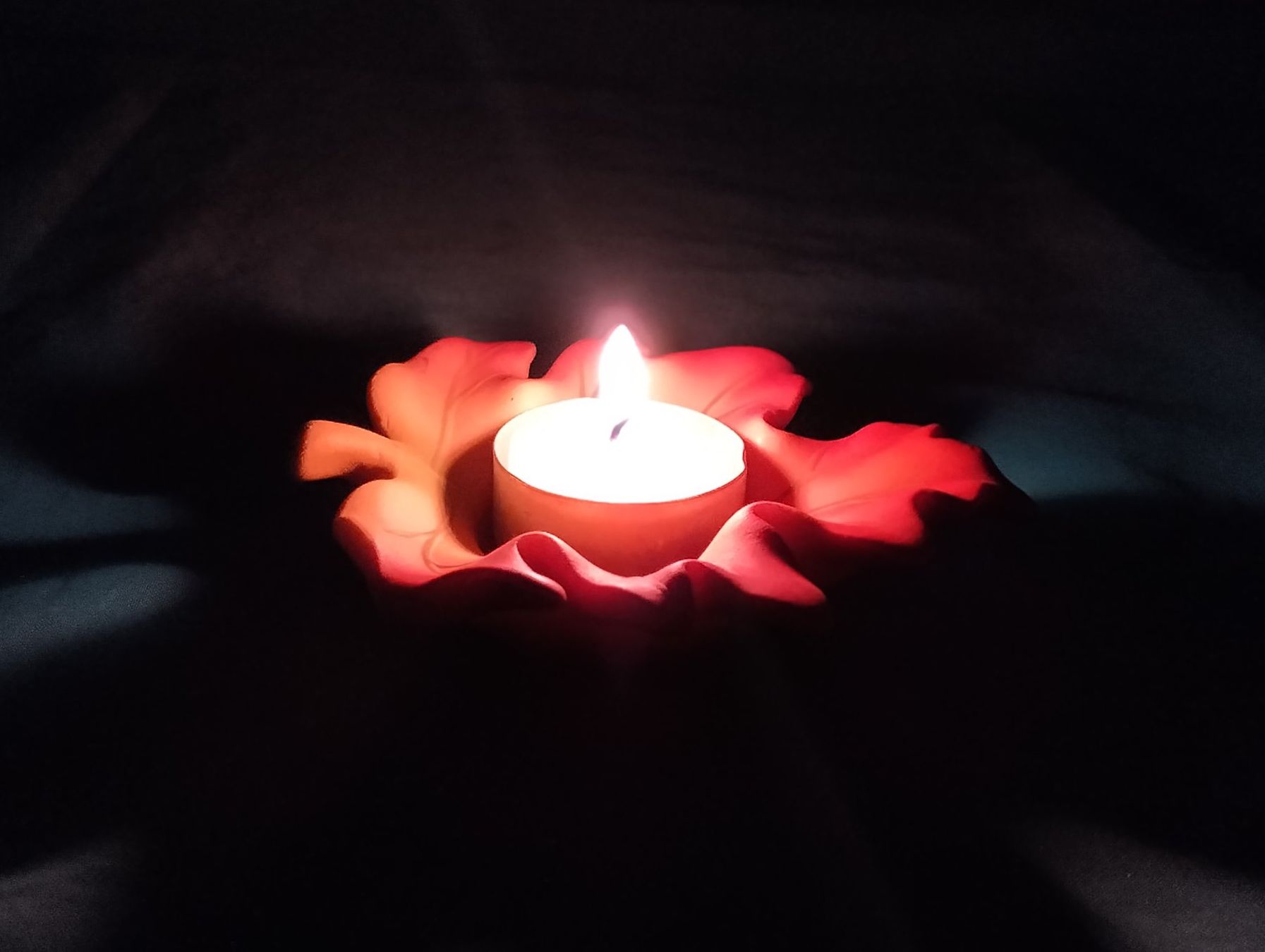 Partylite Portacandele: PartyLite Herbstblatt, Teelicht – Nuovo (secondo la descrizione) da Bellach venduto da JingleCherry 3