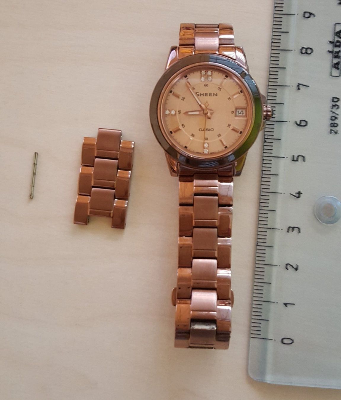 Casio Orologi: Damenuhr - Sheen Casio – Usato da Leimbach TG venduto da manu-tg