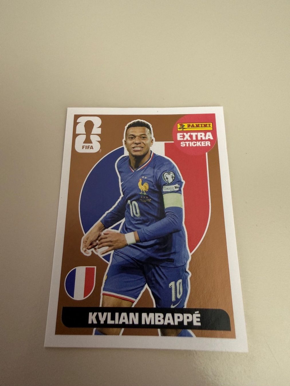 Panini Carte collezionabili: World Cup 2026 Panini - Extra Sticker Kylian Mbappé – Nuovo (secondo la descrizione) da Chiggiogna venduto da TheLegend88