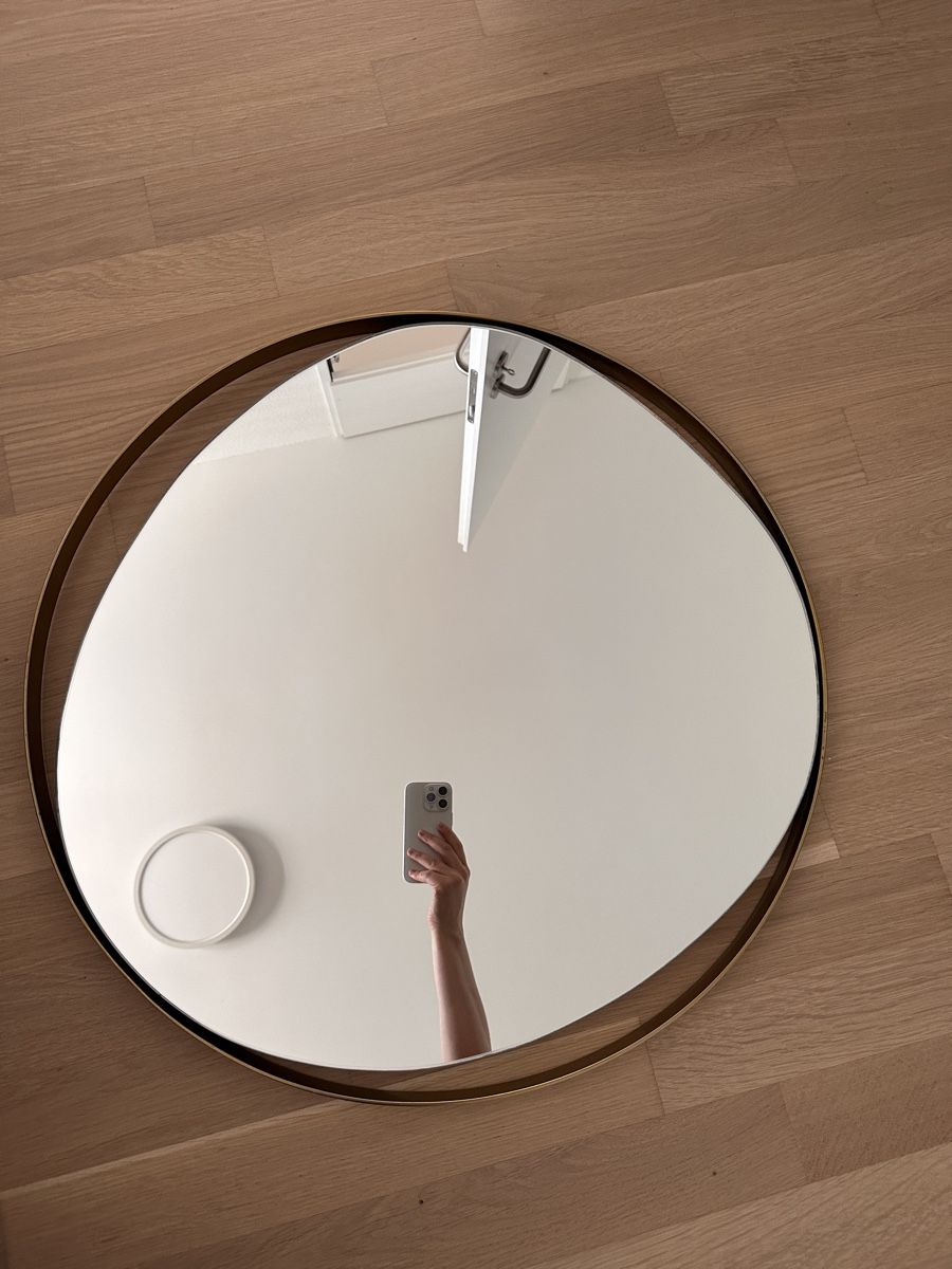 Specchi: Wandspiegel oval mit gold Rahmen – Nuovo (secondo la descrizione) da Dübendorf venduto da 9320 1