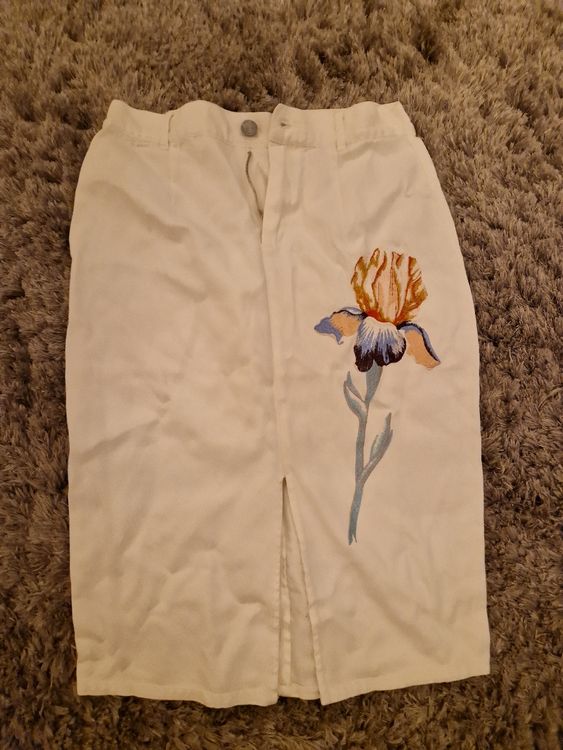 Chic Antique Weiße Gardine Mit Häkelborte Und Bindebändern