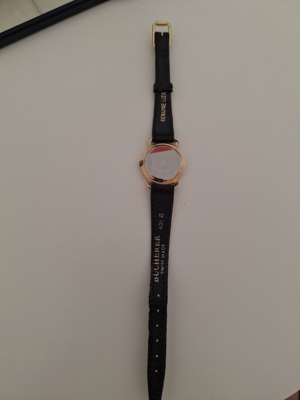 Bucherer Montres: Bucherer Damenuhr " GENUINE LIZARD" – Neuf (Voir description) à Hallau par Rol4 1