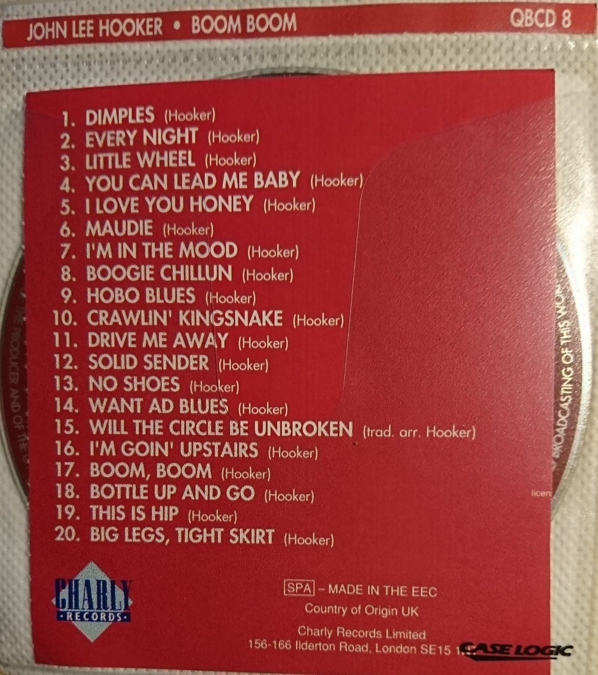 Vinyles: JOHN LEE HOOKER Boom Boom – D'occasion à Zürich par Raz88 1