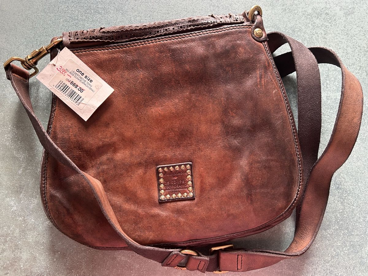 Campomaggi Borse da donna: TOP LEDERUMHÄNGETASCHE von CAMPOMACCI / NEU – Nuovo e nell'imballaggio originale da Nidfurn venduto da cejeisda 1