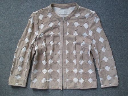 Thomas Rath – exklusive Lederjacke Ziegenveloursleder Gr. 40