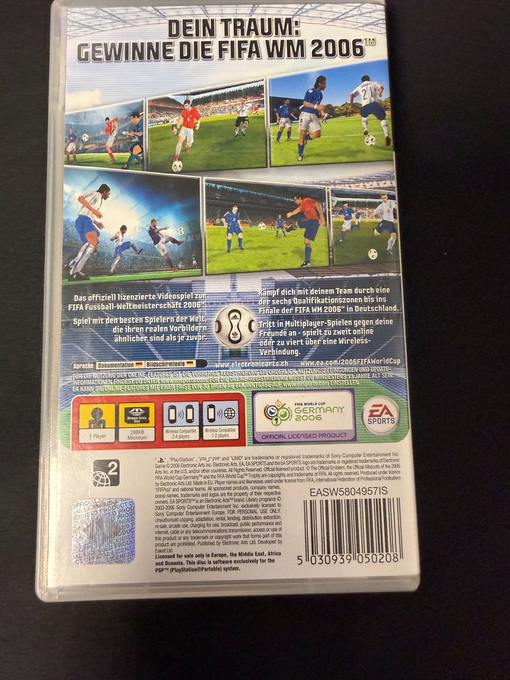 Sony Giochi: fifa world cup germany 2006 - sony psp – Usato da Pont-de-la-Morge venduto da Darfal 2