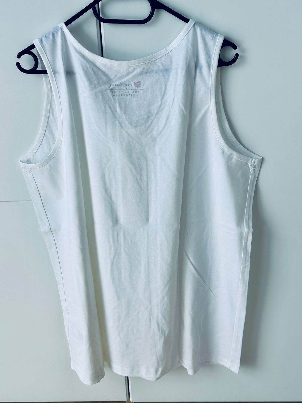 Top: Top von bonprix, my basic, weiss, Grösse 48/50 XL – Nuovo (secondo la descrizione) da Wallbach venduto da paxnic 1