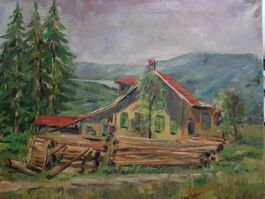 Elisabeth Dalthoff (1893–1973) – Öl auf Leinwand – "Sandgrub
