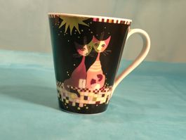 Tasse, Rosina Wachtmeister, Katzen, Goebel Porzellan