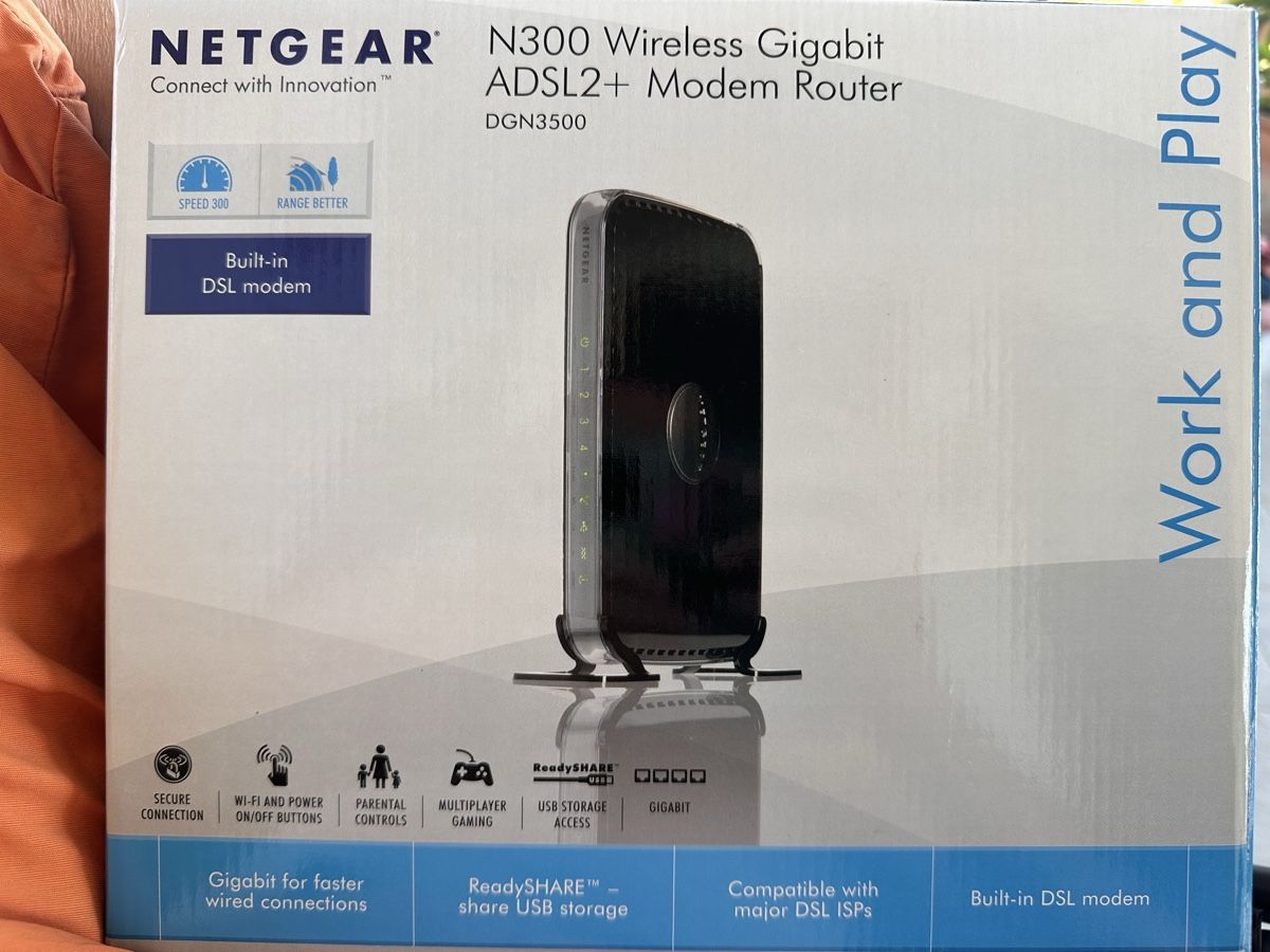 Netgear Modems & Router: Netgear ADSL2+Router – Gebraucht aus Utzenstorf von Elgar65